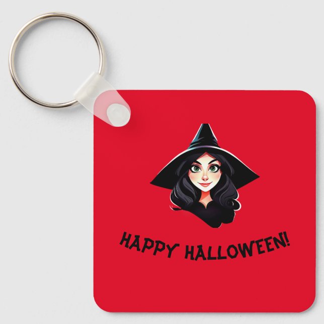 Portrait of a Witch Keychain (Front)