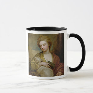 Portrait of a Woman as St. Agnes, traditionally id Mug