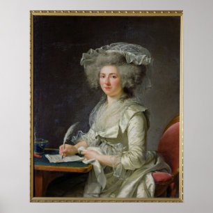 Portrait of a Woman, c.1787 Poster
