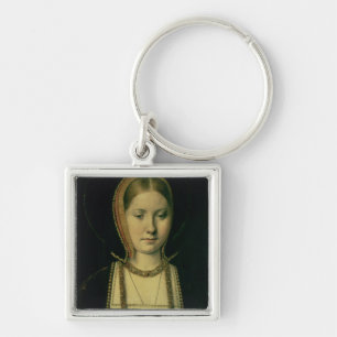Portrait of a woman, possibly Catherine of Aragon Keychain