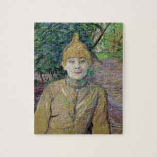 Portrait of a woman, possibly the French dancer Lo Jigsaw Puzzle