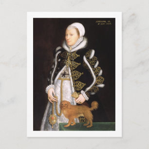 Portrait of a Woman, probably Catherine Carey, Lad Postcard