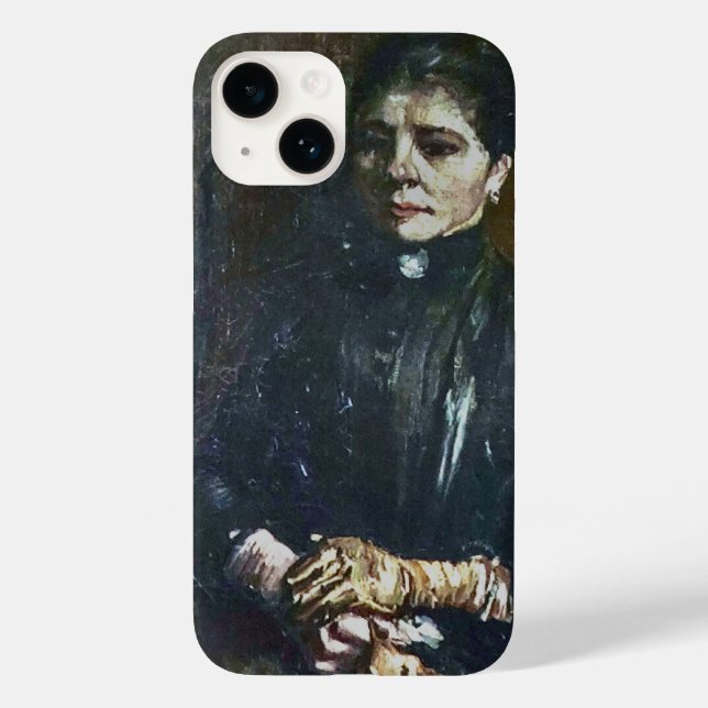 Portrait of a Woman Seated Van Gogh Painting  Case-Mate iPhone Case (Back)