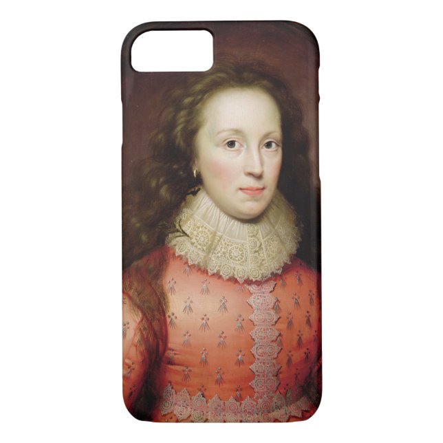 Portrait of a Woman, traditionally identified as t Case-Mate iPhone Case (Back)