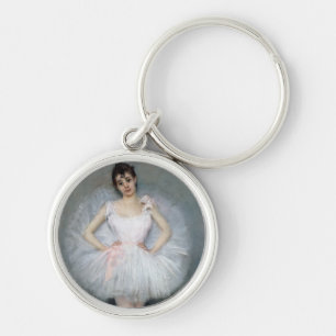 Portrait of a Young Ballerina Keychain
