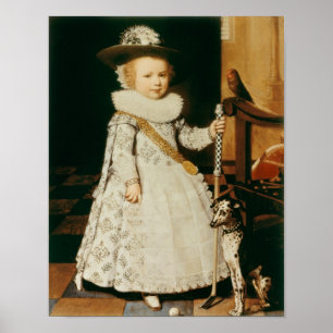 Portrait of a Young Boy Poster