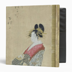 Portrait of a young courtesan binder