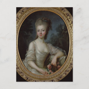 Portrait of a Young Girl, 1775 Postcard