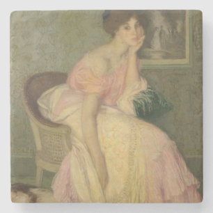 Portrait of a Young Girl, 1906 Stone Coaster
