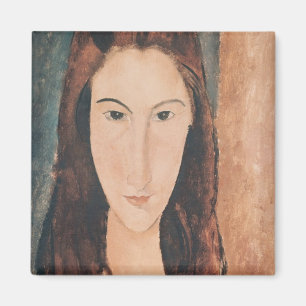 Portrait of a Young Girl Magnet