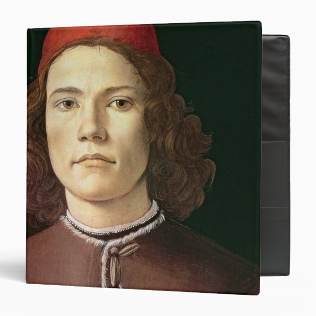 Portrait of a Young Man, c.1480-85 Binder (Front/Inside)