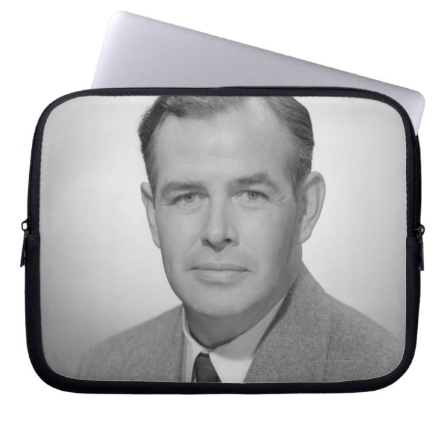Portrait of a Young Man Laptop Sleeve (Front)
