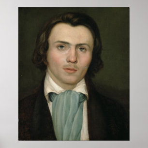 Portrait of a young man poster