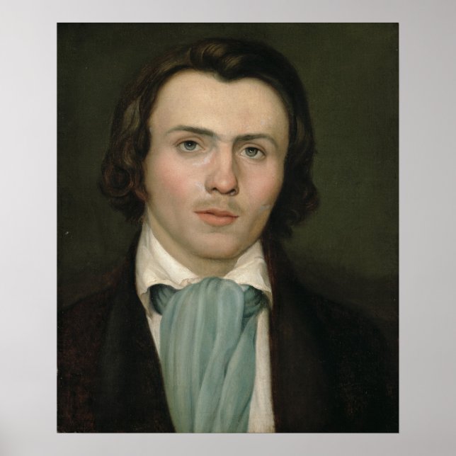 Portrait of a young man poster (Front)