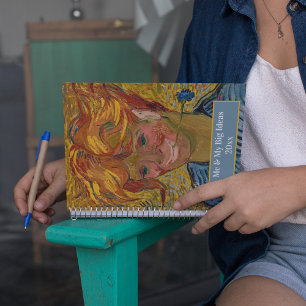 Portrait of a Young Man with Cornflower, Van Gogh Planner