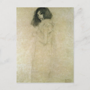 Portrait of a young woman, 1896-97 postcard