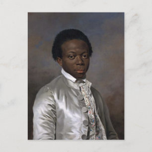 Portrait of a Youth in an Embroidered by Lemoine Postcard