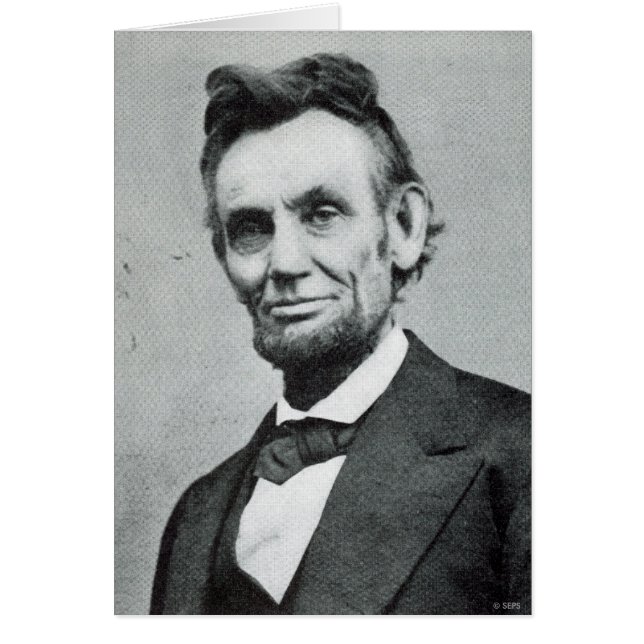 Portrait of Abe Lincoln 1 (Front)