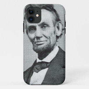 Portrait of Abe Lincoln 1 iPhone 11 Case