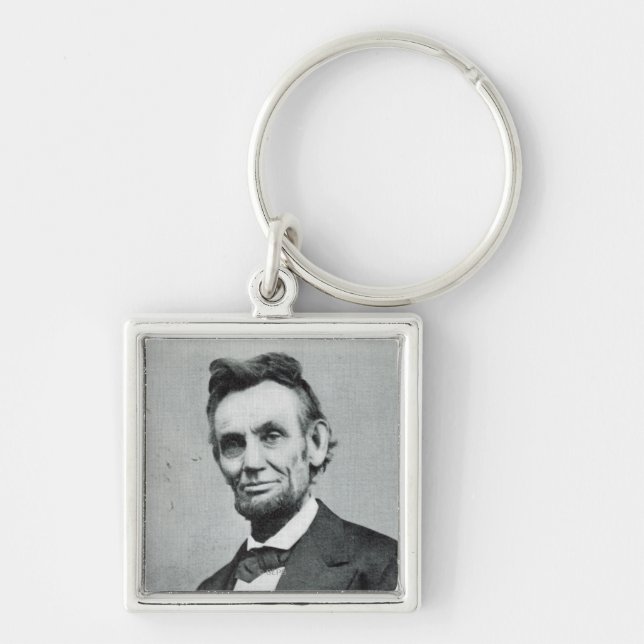 Portrait of Abe Lincoln 1 Keychain (Front)