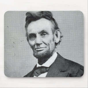 Portrait of Abe Lincoln 1 Mouse Pad
