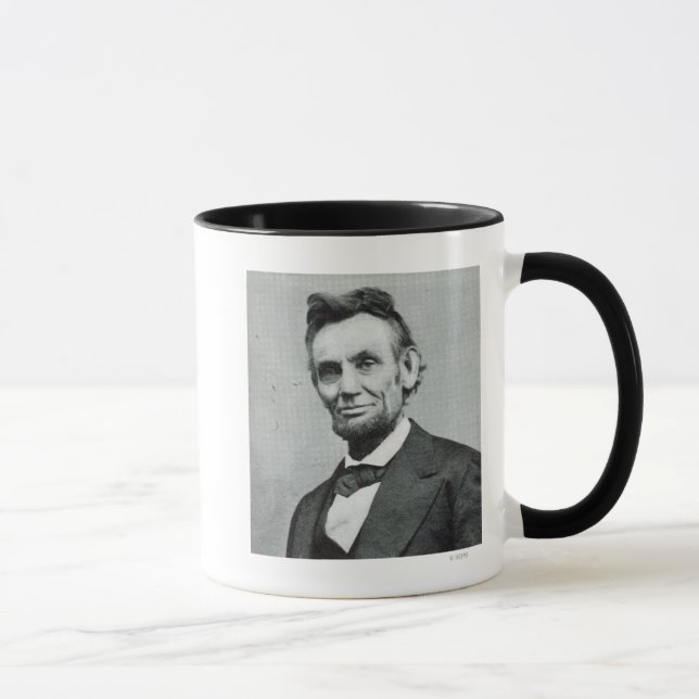 Portrait of Abe Lincoln 1 Mug (Right)