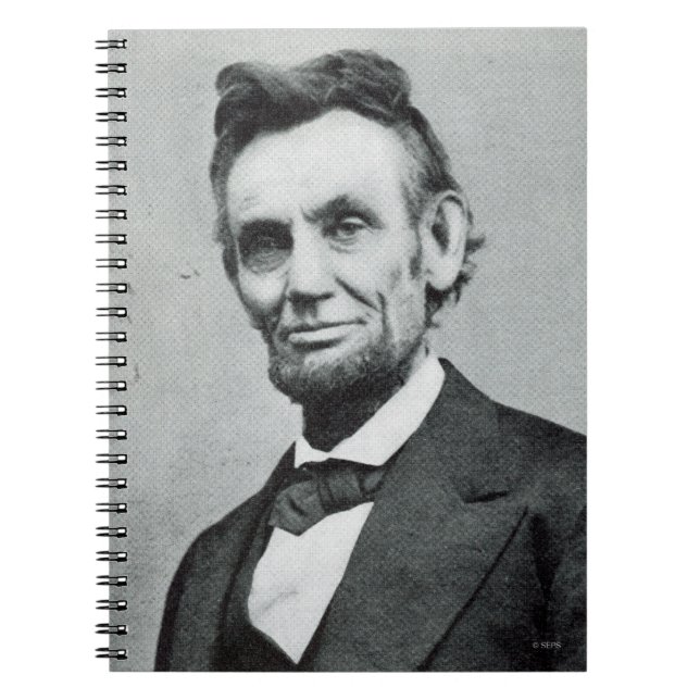 Portrait of Abe Lincoln 1 Notebook (Front)
