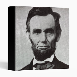 Portrait of Abe Lincoln 2 Binder