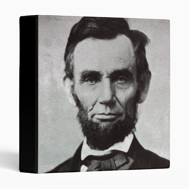 Portrait of Abe Lincoln 2 Binder (Front/Spine)