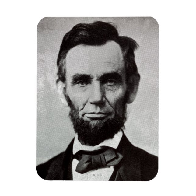Portrait of Abe Lincoln 2 Magnet (Vertical)