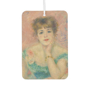 Portrait of Actress Jeanne Samary, Auguste Renoir Air Freshener