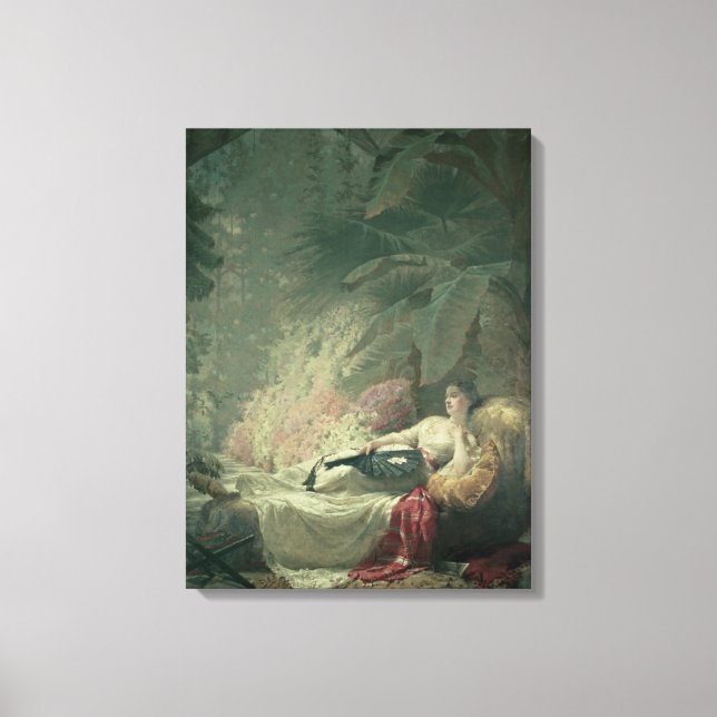 Portrait of Adelaide Maria, Countess of Iveagh Canvas Print (Front)