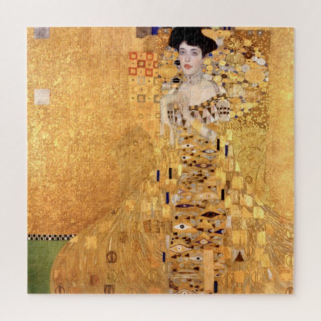 Portrait of Adele Bloch-Bauer by Gustav Klimt Jigsaw Puzzle (Vertical)