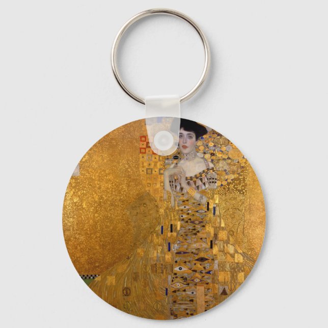 Portrait of Adele Bloch Bauer Keychain (Front)