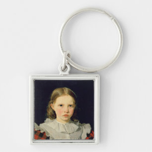 Portrait of Adolphine Kobke  19th June 1832 Keychain