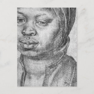 Portrait of African woman Catherine Postcard