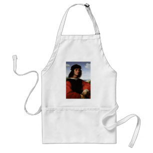 Portrait of Agnolo Doni by Raphael Sanzio Standard Apron