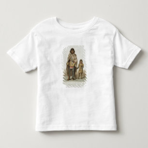 Portrait of Akaitcho and his Son, from 'Narrative Toddler T-shirt