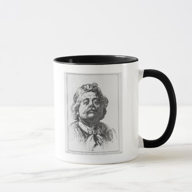 Portrait of Albert Ernest Carrier-Belleuse Mug (Right)