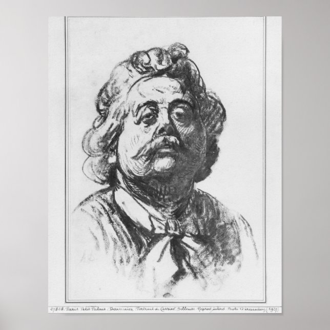 Portrait of Albert Ernest Carrier-Belleuse Poster (Front)