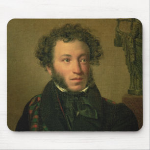 Portrait of Alexander Pushkin, 1827 Mouse Pad
