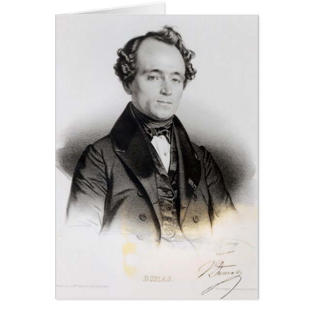 Portrait of Alexandre Dumas Fils (Front)