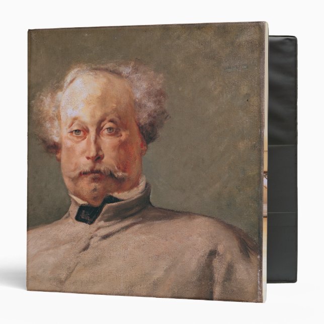 Portrait of Alexandre Dumas fils Binder (Front/Inside)