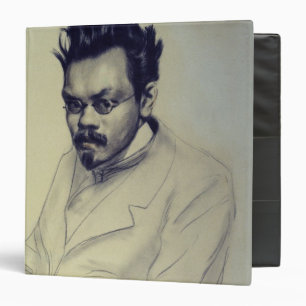 Portrait of Alexei M. Remizov, 1907 Binder