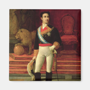 Portrait of Alfonso XII  1876 Magnet