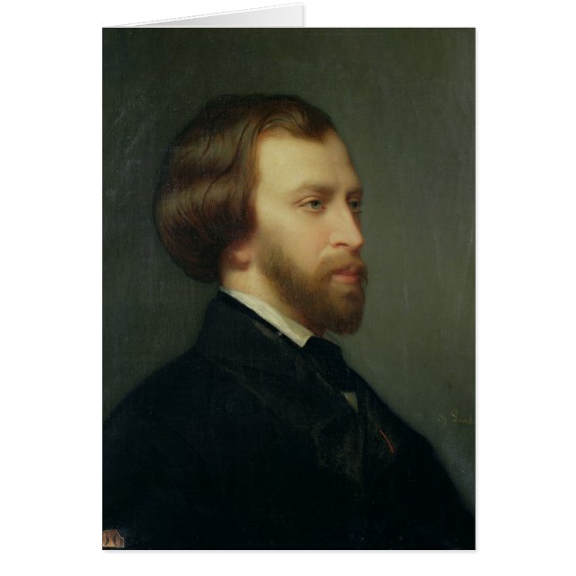 Portrait of Alfred de Musset (Front)