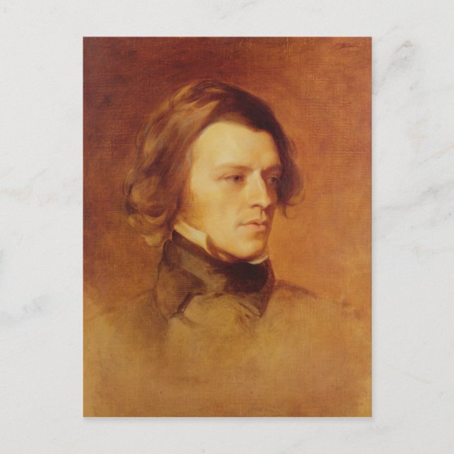 Portrait of Alfred Lord Tennyson Postcard (Front)