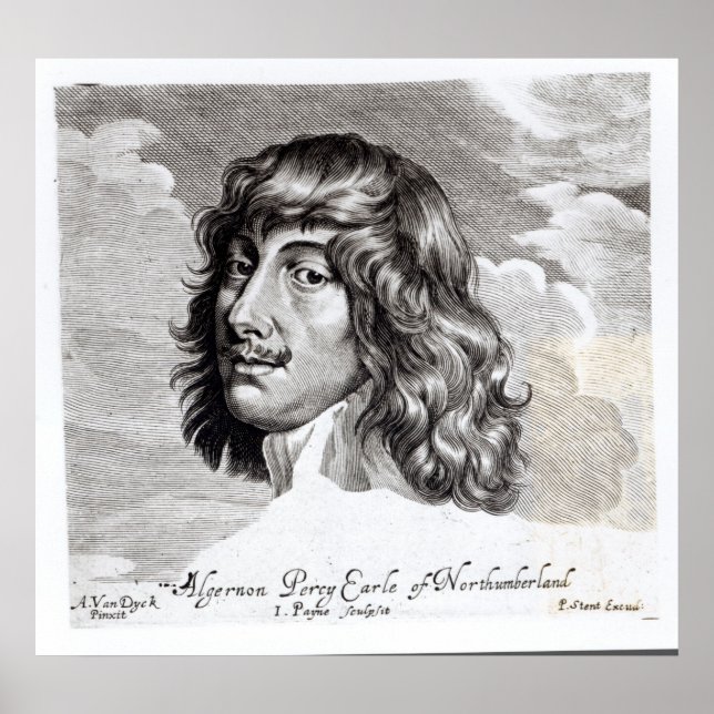Portrait of Algernon Percy Poster (Front)