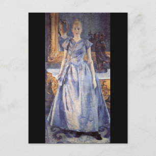 Portrait of Alice Sethe by Theo Van Rysselberghe Postcard