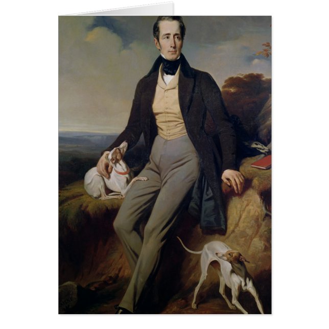 Portrait of Alphonse de Lamartine  1830 (Front)